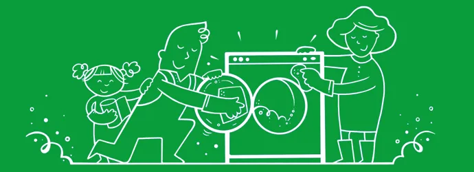 Wasmachine schoonmaken in 5 stappen