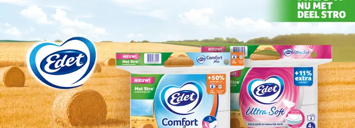 Edet Ultra soft met deel stro