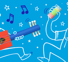 2 muziekinstrumenten maken voor kinderen