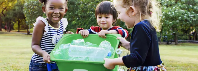 Wij verkleinen, vernieuwen of recyclen onze verpakkingen