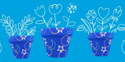 Hoe kun je een terracotta bloempot verven?
