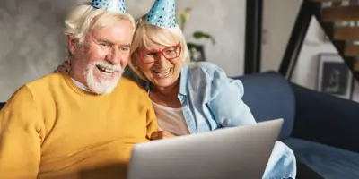 Een online feestje voor een virtuele verjaardag