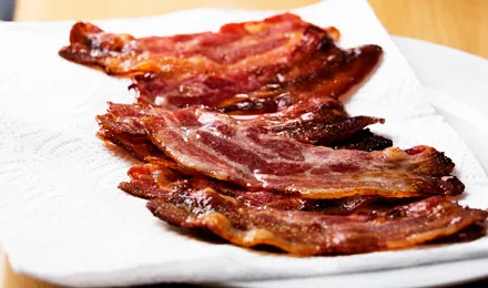 Knapperige bacon