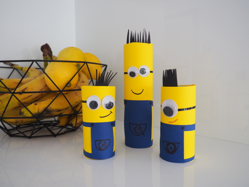 Minions figuren klaar